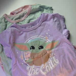 Star Wars baby girl bundle -3 T-shirts 18months
